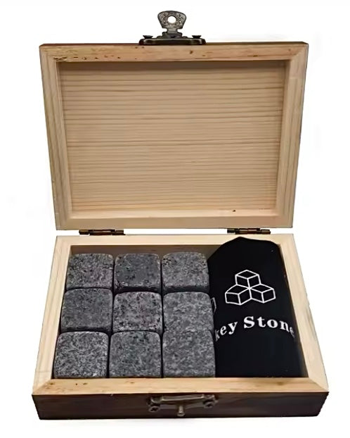 Piedras Frías para Whisky -Regalo Hombre Original