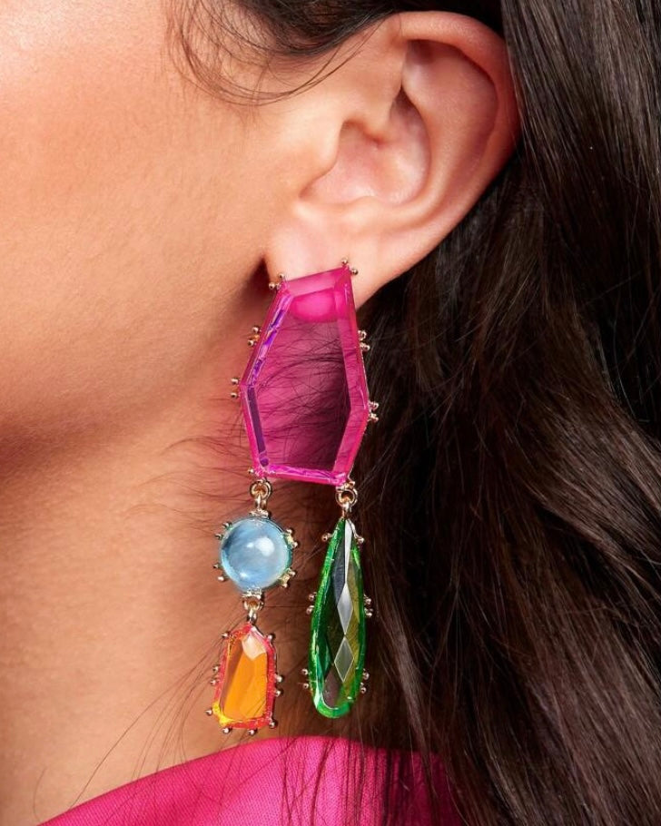 Aros Acrílicos de Colores – Accesorios Divertidos y Llenos de Vida