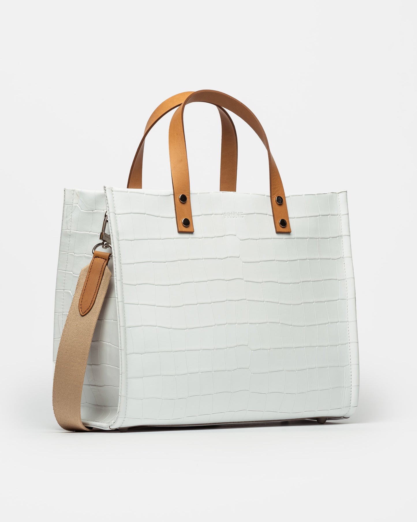 Cartera Blanca de Cuero - Diseño Clásico y Elegante para Mujer