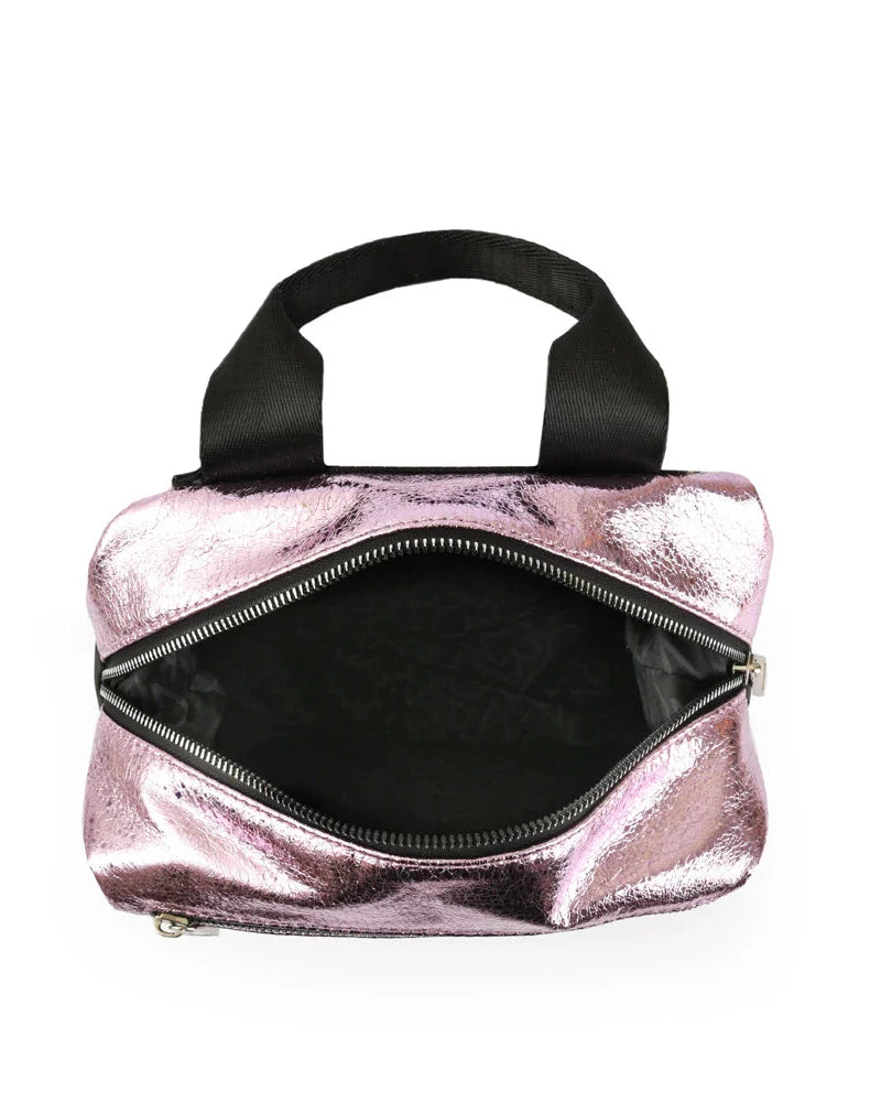 Mochila Rosa Brillante para Mujer - Ideal para Viajes y Universidad